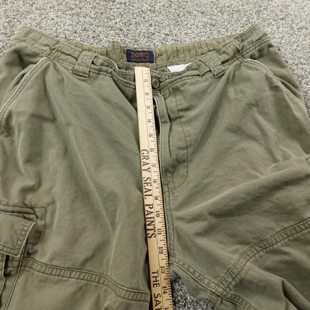 VTG Faded Glory Shorts Mens 40 Green Cargo Utility‎ Outdoor Hiking Military Y2K